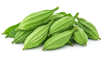 Fresh Angled Luffa/Smooth Luffa Vegetable Pile