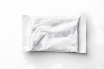 Obraz premium Wet Wipes Pack Mockup isolated on white 