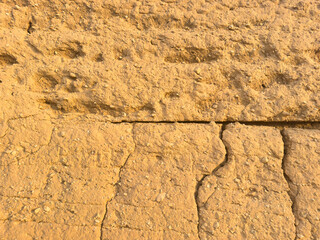 texture of mud wall