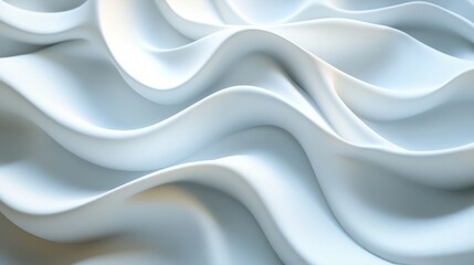 Obraz premium Abstract background featuring soft ripples of light and shadow in a monochrome color scheme