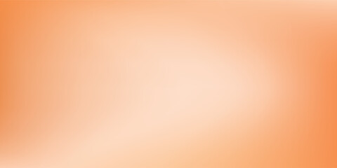 Autumn Background Template  Orange and cream gradation color artwork. Blurred minimal orange gradient simple art