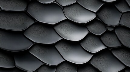 Black Mamba snakeskin animal pattern, seamless, tileable.