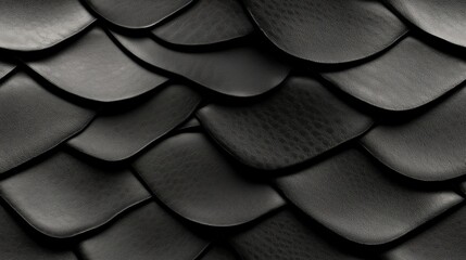 Black Mamba snakeskin animal pattern, seamless, tileable.
