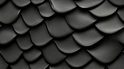 Black Mamba snakeskin animal pattern, seamless, tileable.