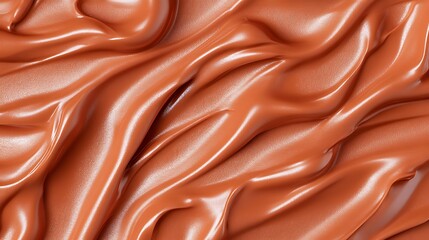 Fototapeta premium Smooth Caramel Swirls Texture Background