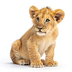 Obraz premium lion cub 4 old