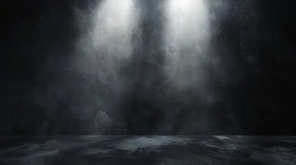 abstract. minimalistic background for product presentation. walls in  large empty room. can full of sunlight. Loft wall or minimalist wall. Shadow, light from windows to plaster wall