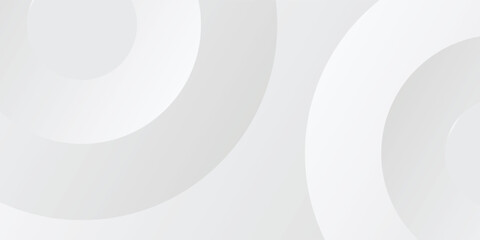 Modern minimalist abstract background featuring overlapping curves and circular art