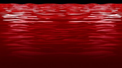 Crimson Liquid Surface Rippling Red Water Texture