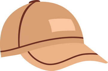 Baseball Hat Vector IllustrationOn Transparent Background