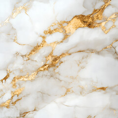 White Gold Marble Texture: Luxurious and elegant, this high-resolution image showcases a stunning white marble texture with intricate gold veins.