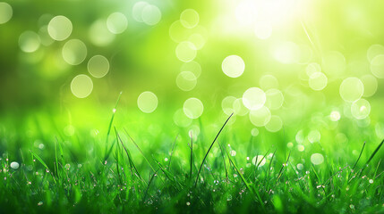 Obraz premium Abstract green background with smooth lines and gentle curves, designed to evoke an elegant and serene atmosphere, perfect for modern designs and calming visual themes.