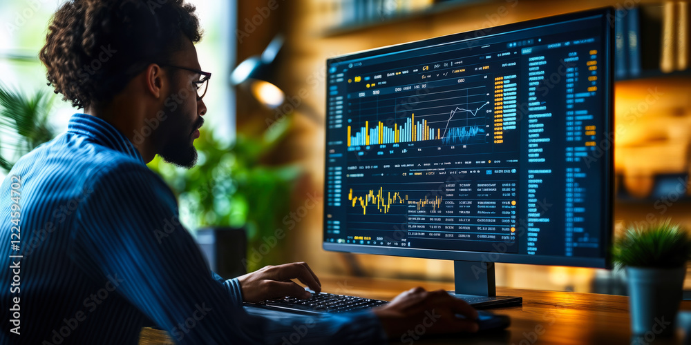 Poster ai-powered productivity software automating workplace tasks for enhanced efficiency