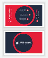 Business card design template, Clean professional business card template, visiting card, business card template.