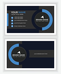 Business card design template, Clean professional business card template, visiting card, business card template.