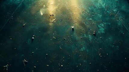 Obraz premium Vintage distressed photo with light leaks, grain, dust, and vignette border for retro aesthetic