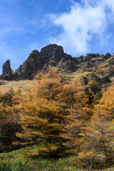【浅間山】第一外輪山　湯の平から見るトーミの頭