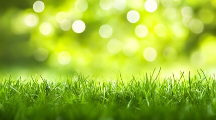 Obraz premium fresh green grass