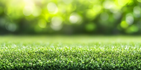 Naklejka premium green grass and sunlight