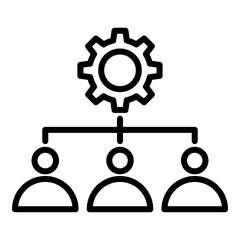 Organization Structure Icon