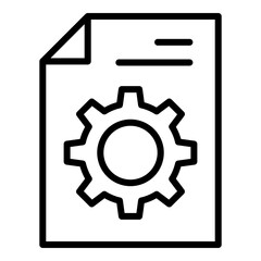 Document Setting Icon