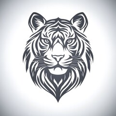 Obraz premium head of tiger