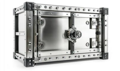 Obraz premium Here's a 10-word (or less) description of the image: Steel