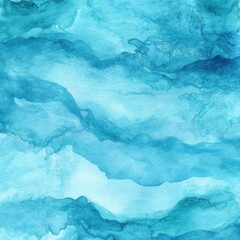 Abstract blue watercolor texture, wavy background, design element