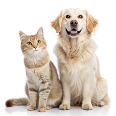 Fototapeta premium cat and dog