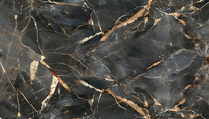 Black Gold Marble Texture Background Illustration