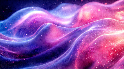 Fondo moderno abstracto ondulado. Fondo de patrón de franjas onduladas en ilustración 3D...