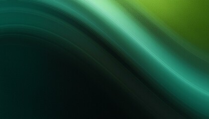 Fototapeta premium Black dark blue green emerald petrol teal lime yellow white abstract background. Color gradient ombre blend. Line stripe. Bright light flash glow glitter neon metallic. Noise grain mesh. Christmas