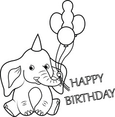 Happy birthday wishes design