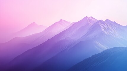 Minimalistic gradient background transitioning from lavender to light gray, creating a soothing effect 