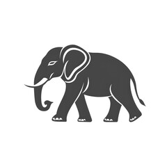 Obraz premium vector illustration of an elephant