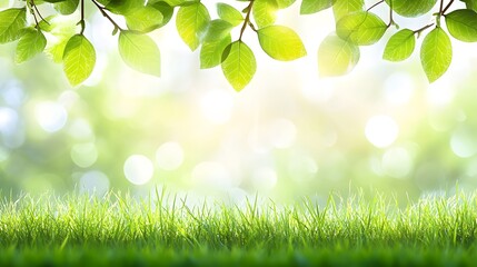 Obraz premium green grass background