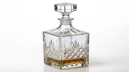 Crystal Decanter with Liquor