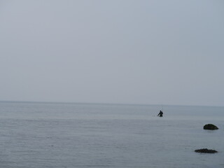 Obraz premium Brandungsangeln