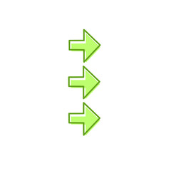 lined arrow elements