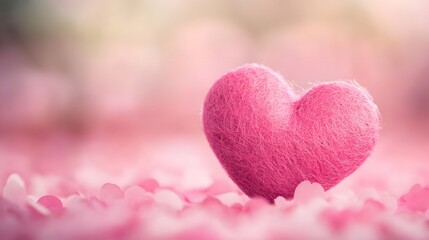 Fototapeta premium pink and white hearts