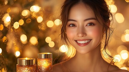 Radiant Skincare Gift Set Festive Glow Luxury Cream