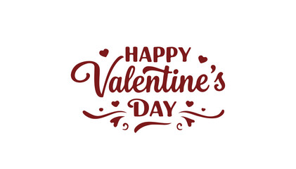 Happy Valentine's Day lettering 06