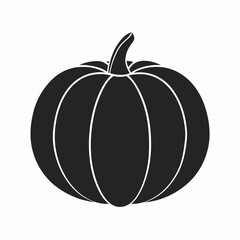 illustration of a pumpkin silhouette