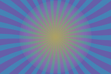 Vibrant, Gradient Sunburst Background Design