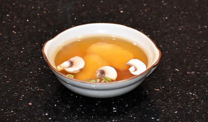 sea food , Japanese food , Mushroom soup
