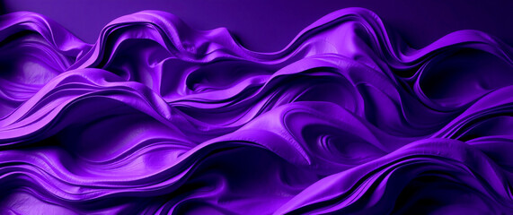 Obraz premium Abstract Curved blue Shape with Lighting Effect – Luxury Design on Background with Copy Space.