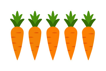 carrot with leaves