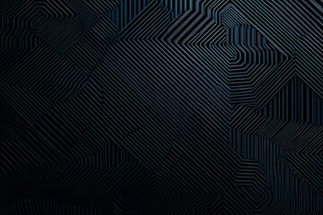 Abstract close-up of a glowing blue digital circuit board, showcasing intricate connections and technological design on a black background.
