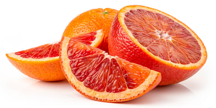 Behold the vibrant beauty of a fresh, red-blooded apple, with its glossy skin, rich color, and natural shine