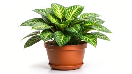 Potted Plant with Green Leaves